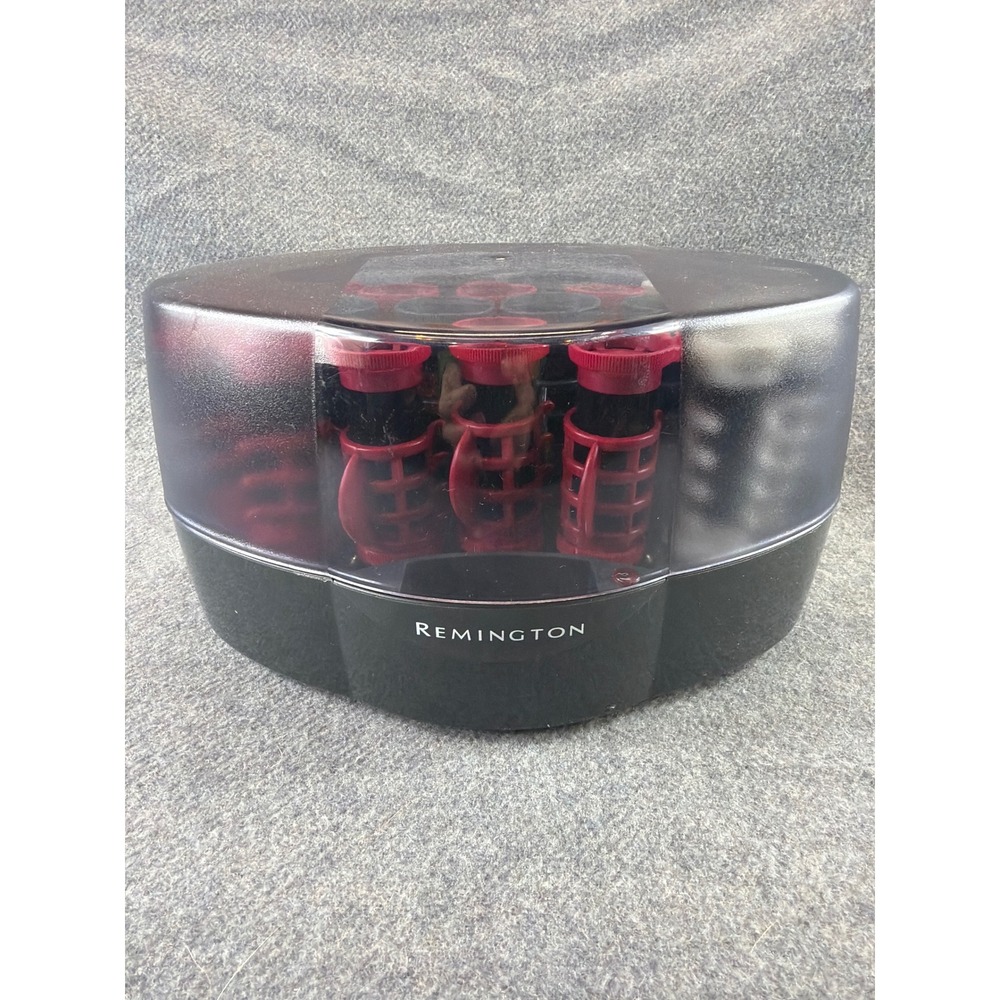 Remington KF-20i Hot Rollers Hair Setter Black Red Ionic 20 Rollers Clips 300W - Picture 2 of 7